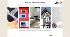 Desktop Screenshot of malerheitmann.de